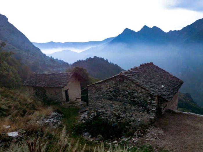 Casa bilocale in vendita in Frazione Ussolo, Prazzo