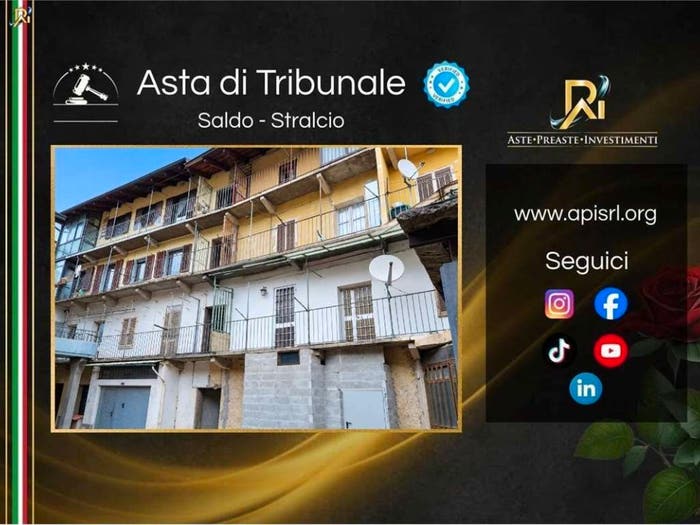 Appartamento bilocale in vendita in Via Benvenuto Florio, Borgone Susa