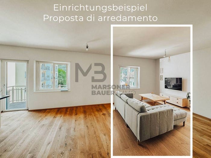 Appartamento trilocale in vendita in Centro, Merano