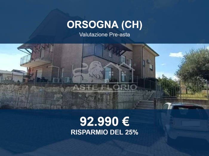 Appartamento con 5 locali in vendita in Contrada Piana San Berardino Snc, Centro, Orsogna