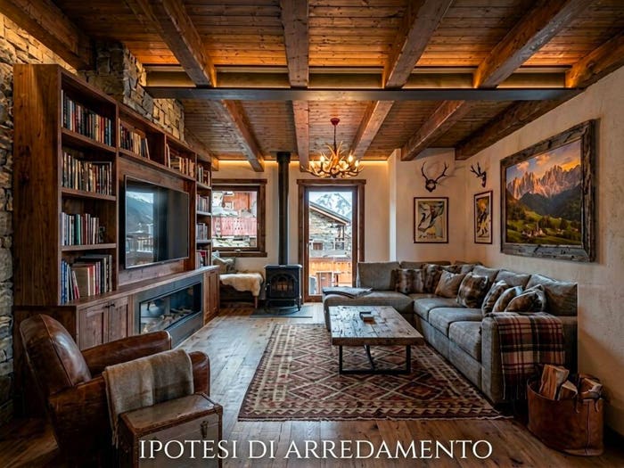 Appartamento trilocale in vendita in Frazione Thovez, Centro, La Thuile