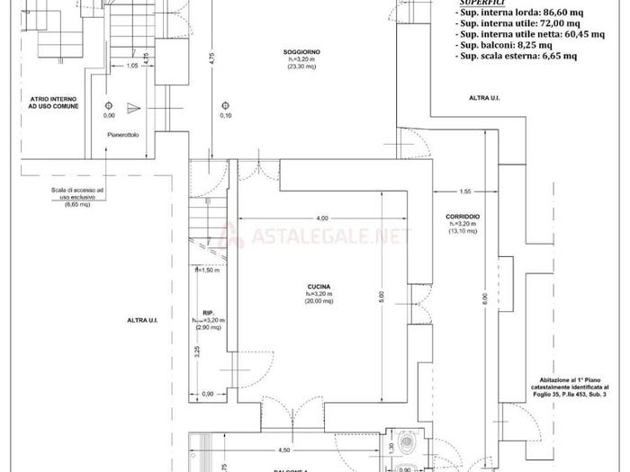 Appartamento con 6 locali in vendita in Via Giuseppe Garibaldi, Centro, Albanella
