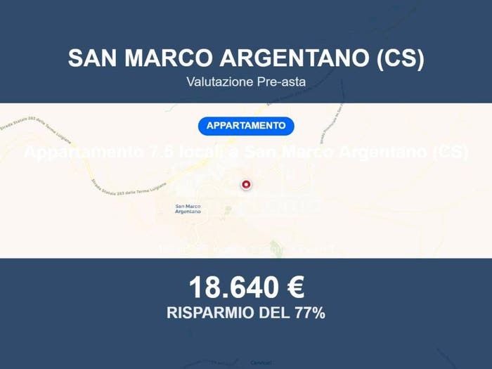 Appartamento con 6 locali in vendita in Via Papa Giovanni XXIII, Centro, San Marco Argentano