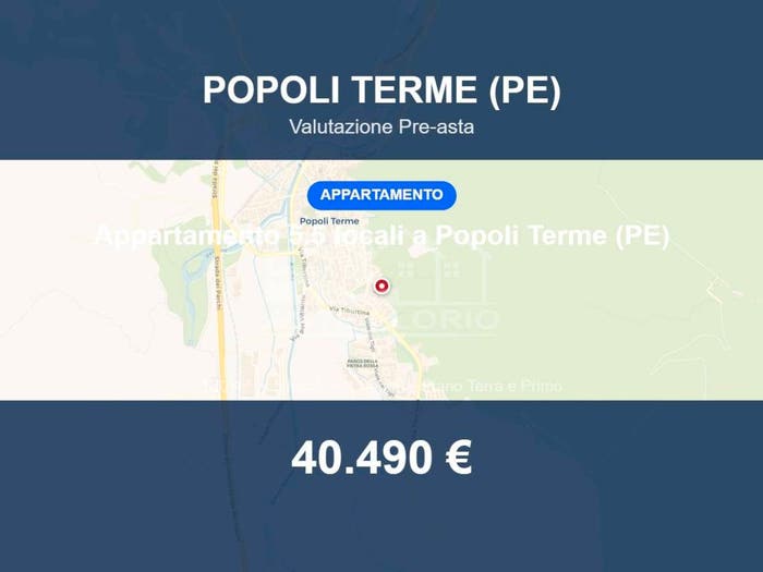 Appartamento trilocale in vendita in Corso Antonio Gramsci, Popoli