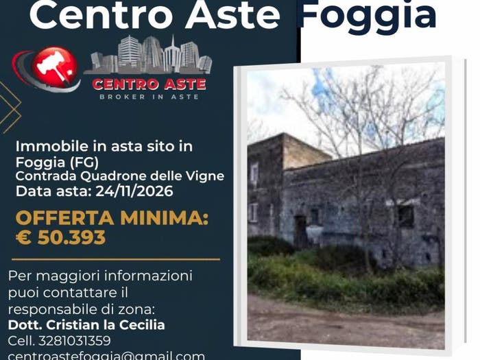 Appartamento quadrilocale in vendita in Contrada Quadrone delle Vigne Foggia FG Italia, Centro Storico, Foggia