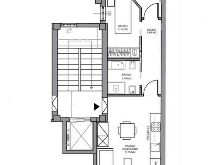 Appartamento trilocale in vendita in Pivarada, Alghero