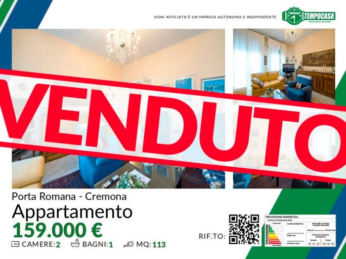 Appartamento trilocale in vendita in Via Francesco Genala, Porta Romana, Cremona