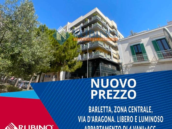 Appartamento quadrilocale in vendita in Via Ferdinando d'Aragona, Centro, Barletta