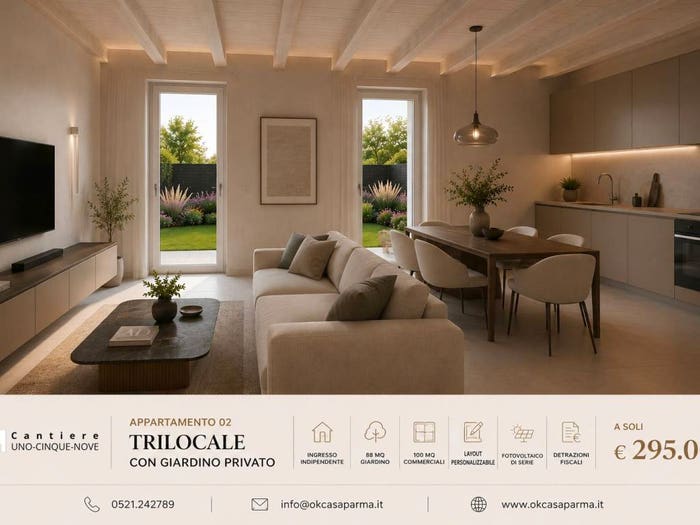 Appartamento trilocale in vendita in Via Emilio Lepido, San Prospero, Parma