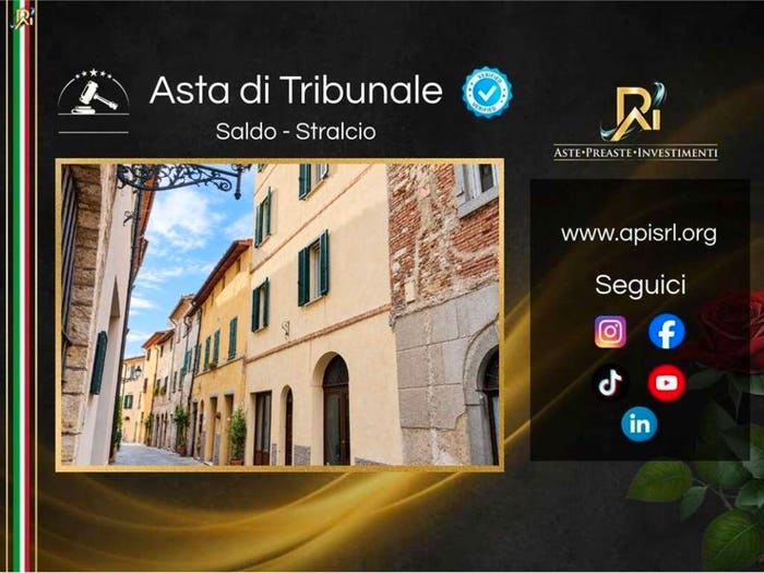 Appartamento quadrilocale in vendita in Via Licurgo Bardelloni, Centro, Monterotondo Marittimo