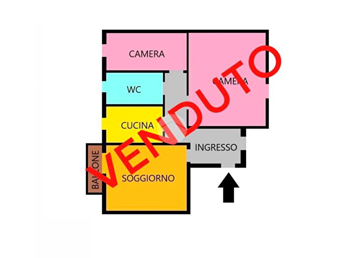 Appartamento trilocale in vendita in Via circonvallazione ostiense, Garbatella, Roma