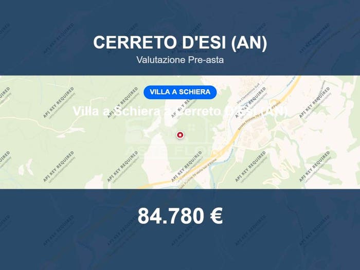 Casa con 6 locali in vendita in Via Enrico Mattei Cerreto d'Esi AN Italia, Centro, Cerreto d'Esi