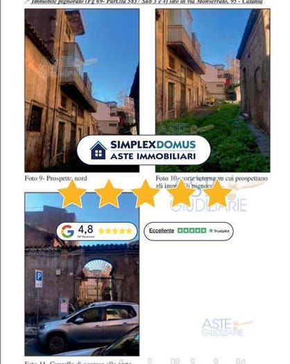 Appartamento con 6 locali in vendita in Via Monserrato, Borgo, Catania