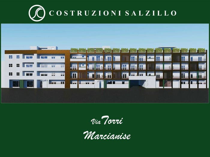 Appartamento bilocale in vendita in Via Torri, Marcianise