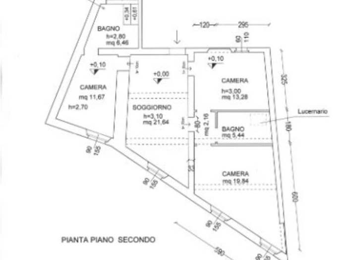 Appartamento quadrilocale in vendita in Centro, Castell'Arquato