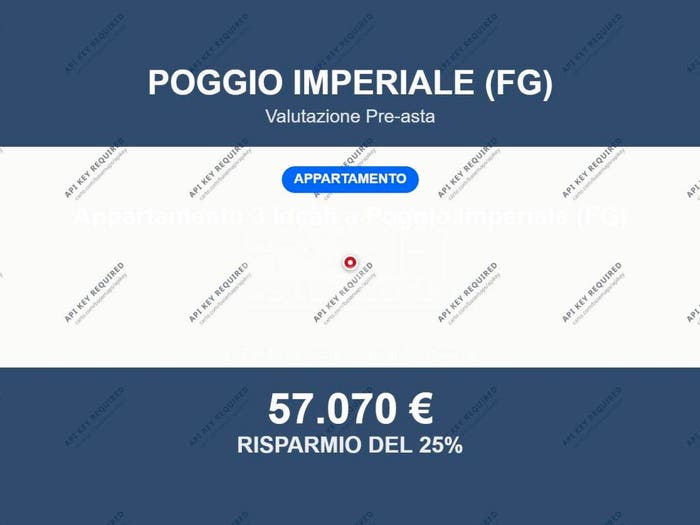 Appartamento trilocale in vendita in Via Roma, Poggio Imperiale