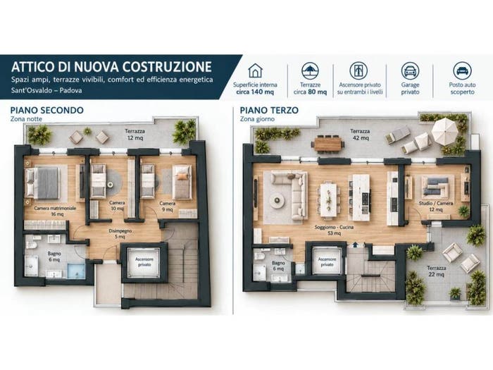 Casa con 5 locali in vendita in Via Giovanni Canestrini, Sant'Osvaldo San Paolo, Padova