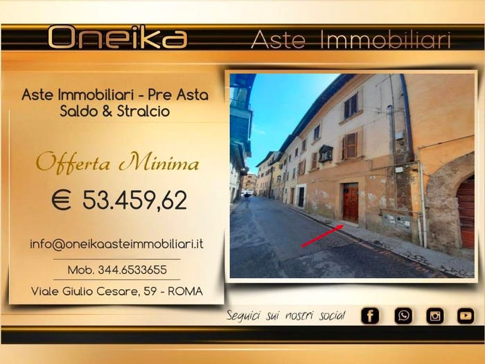 Appartamento quadrilocale in vendita in Via della Verdura, Rieti
