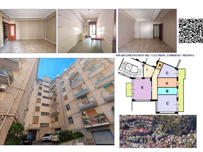 Appartamento trilocale in vendita in VIALE PRINCIPE UMBERTO, Gravitelli, Messina