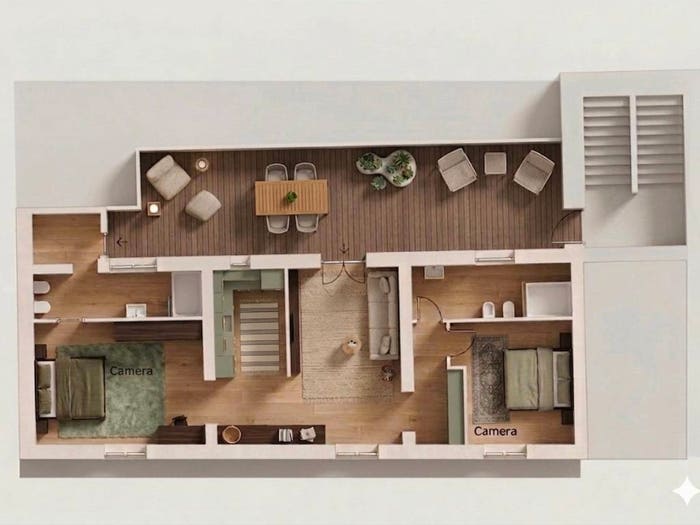 Appartamento trilocale in vendita in Via Santacroce, Centro, Maddaloni