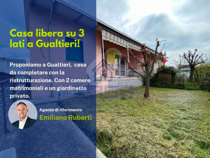 Casa trilocale in vendita in via bigi, Centro, Gualtieri