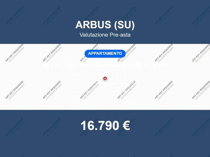 Appartamento con 6 locali in vendita in Via Gramsci, Centro, Arbus
