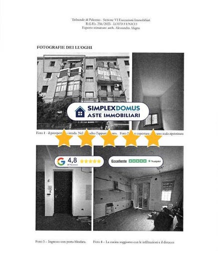 Appartamento quadrilocale in vendita in Largo Ispica, Borgo Nuovo Castellana, Palermo