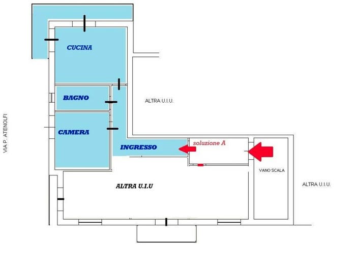 Appartamento bilocale in vendita in Via Raffaele Guariglia, Centro, Cava de' Tirreni