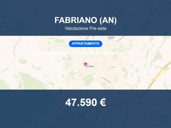 Appartamento bilocale in vendita in Corso della Repubblica, Centro, Fabriano