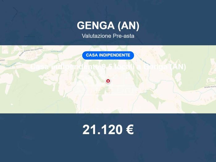 Casa con 6 locali in vendita in Frazione San Fortunato, Camponocecchio, Genga