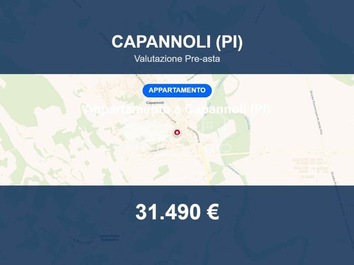 Appartamento trilocale in vendita in Via del Fornicchio Capannoli PI Italia, Centro, Capannoli