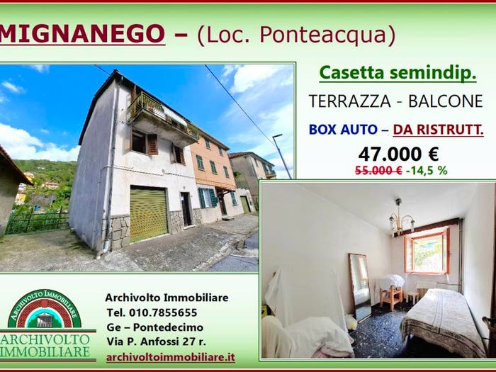 Casa quadrilocale in vendita in Via Alcide De Gasperi, Centro, Mignanego