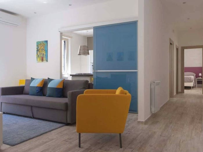 Appartamento trilocale in affitto in Via Onorato, Roma Cavour, Palermo