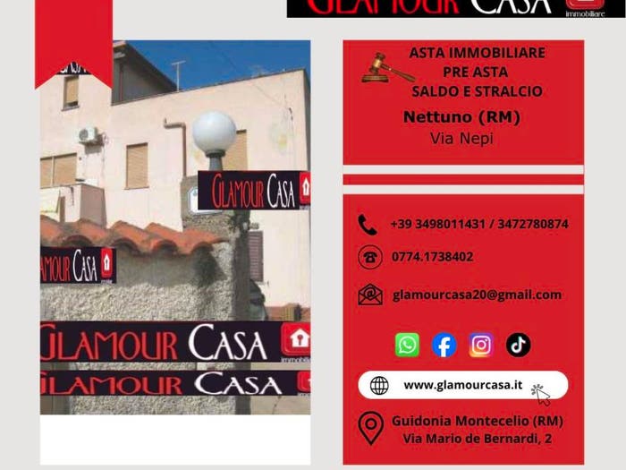 Appartamento quadrilocale in vendita in Via Nepi, Ponserico Cretarossa, Nettuno