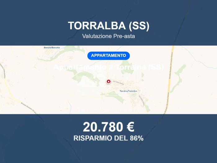 Appartamento quadrilocale in vendita in Via Carlo Felice, Torralba