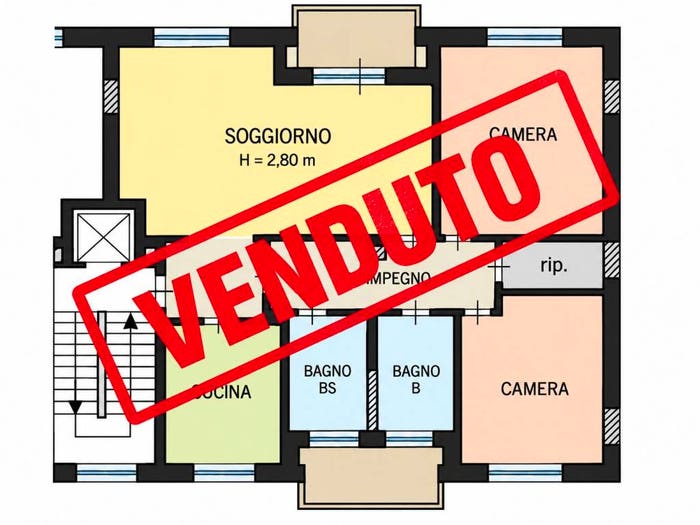 Appartamento quadrilocale in vendita in San Michele Extra, Verona