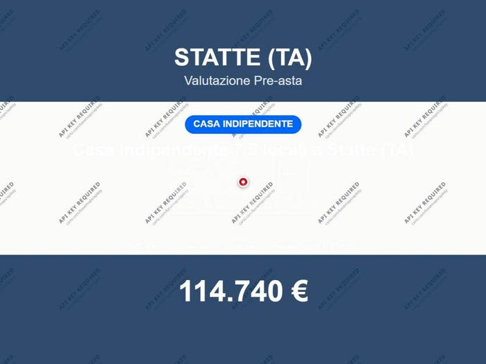 Casa con 6 locali in vendita in Via Baini, Statte