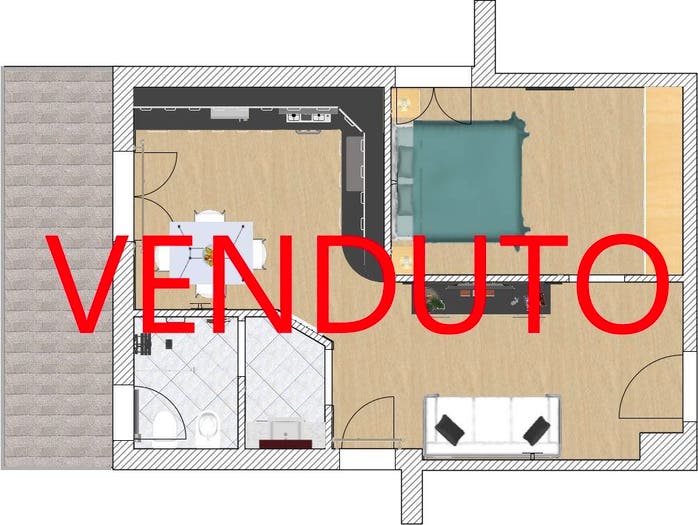 Appartamento bilocale in vendita in Via Domenico Morelli, Centro, Pietra Ligure
