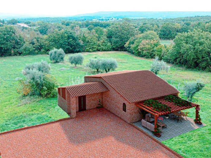 Casa quadrilocale in vendita in Strada Provinciale di Casole d'Elsa, Quartaia Pian dell'Olmino Mensanello, Colle di Val d'Elsa