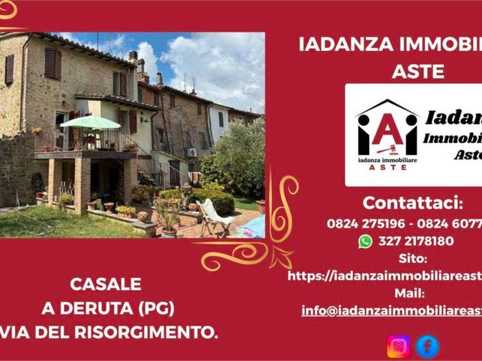 Casa con 6 locali in vendita in Via del Risorgimento, Casalina, Deruta