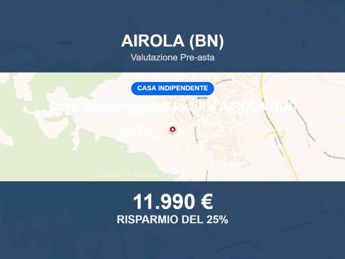 Casa con 6 locali in vendita in Via Condotto, Airola