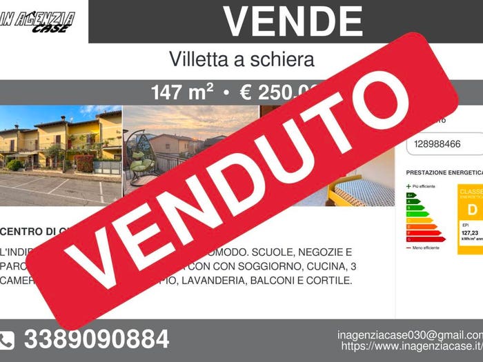 Casa con 5 locali in vendita in Via Luigi Pirandello, Centro, Ghedi