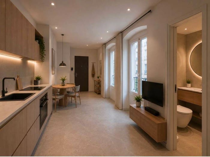 Appartamento bilocale in vendita in Via Giuseppe Casaregis, Foce, Genova