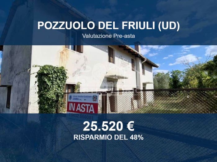 Casa quadrilocale in vendita in Via Giuseppe Verdi, Zuglianoterenzanocargnacco, Pozzuolo del Friuli