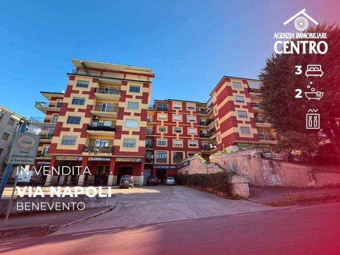 Appartamento quadrilocale in vendita in Via Napoli, San Vito, Benevento