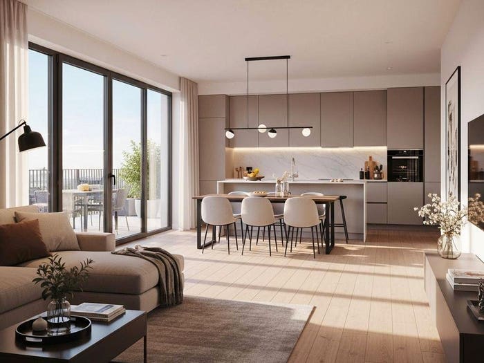 Appartamento quadrilocale in vendita in Via Berna, Centro, Martellago