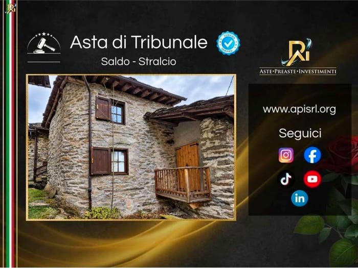 Casa bilocale in vendita in Frazione vonzo Chialamberto, Chialamberto