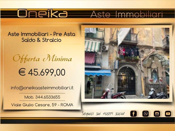 Appartamento quadrilocale in vendita in Via San Vincenzo, Stella Materdei, Napoli
