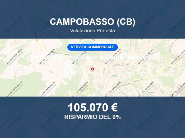 Appartamento monolocale in vendita in Via Iezza, Semicentro, Campobasso