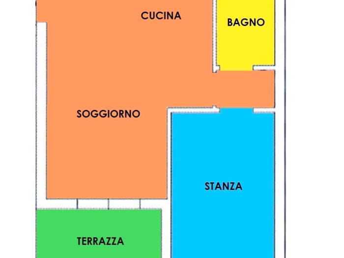 Appartamento bilocale in vendita in Via Valdagno, Gries San Quirino, Bolzano
